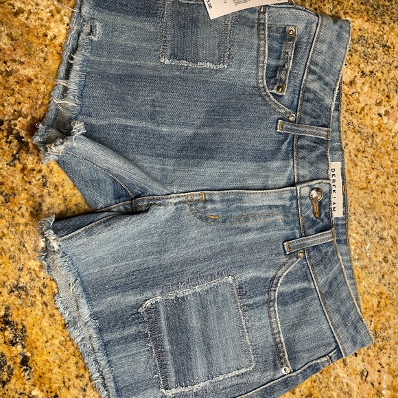 NWT Derek Lam Denim Crosby Girlfriend Liv Shorts - Picture 2 of 7